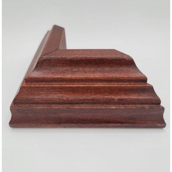 Home Interiors Wooden Wall 2 Corner Candle Holders Homco - Picture 7 of 11